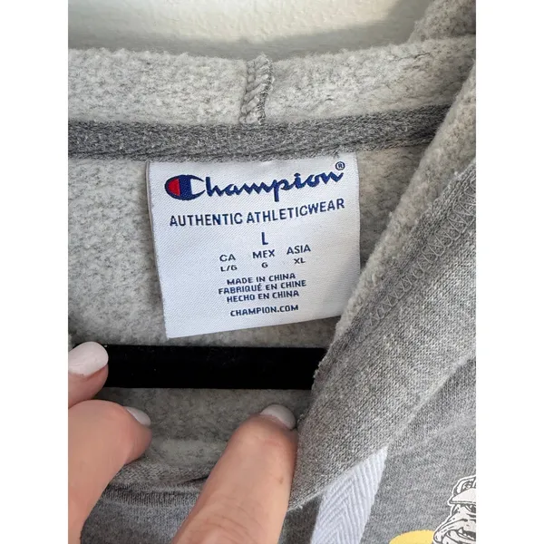 Champion Georgia Bulldog Hoodie Women's size large - Image 2