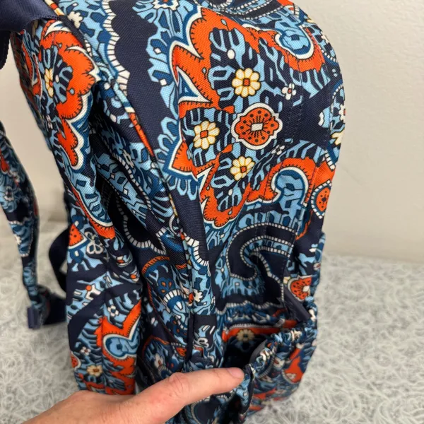 Vera Bradley Lighten Up Journey "Marrakesh" Backpack Paisley Bag Travel Campus - Image 4