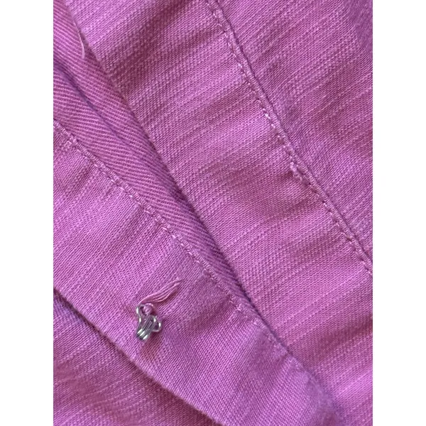 Anthropologie Somerset Jumpsuit Small Pink Full Length Short Sleeve Wide‎ Leg - Image 6