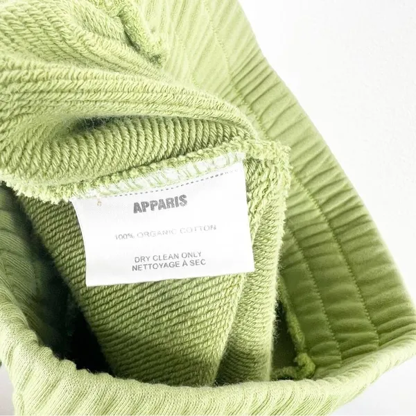Apparis Julianna Pull-On Sweat Shorts Women's S Green Athleisure Lounge‎ - Image 9
