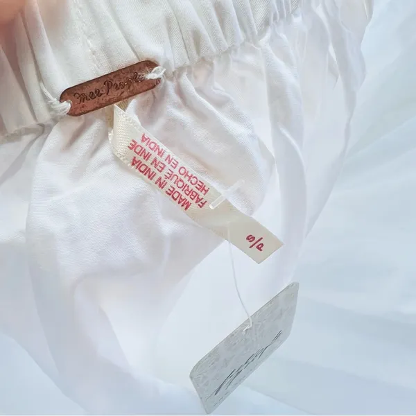 Free People Gaia Skirt in Optic White - S - NWT - Image 5
