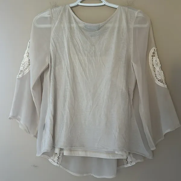 Cynthia Rowley Lace top with tank lining - Image 6
