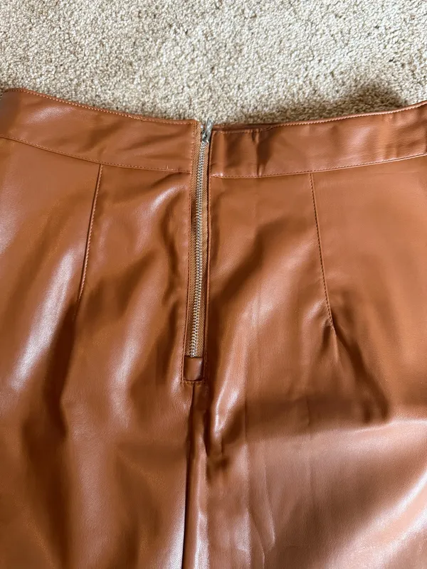 SheIn Leather skirt - Image 2