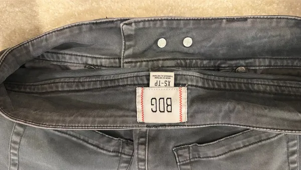 BDG Urban Grey Denim Mini Skirt - Image 3