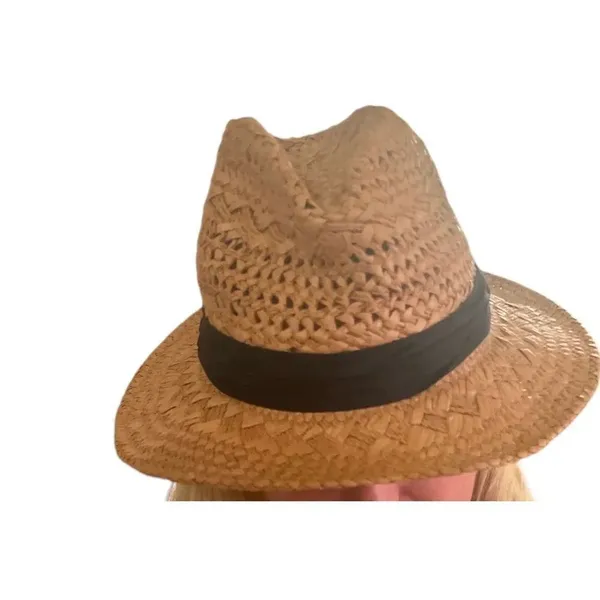 ✨Ruggine Boho Chic Summer Panama Hat✨ Tan Size M - Image 7