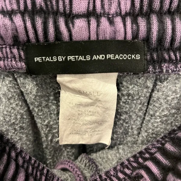 Zumiez Purple Joggers with Orange Accents - Image 4
