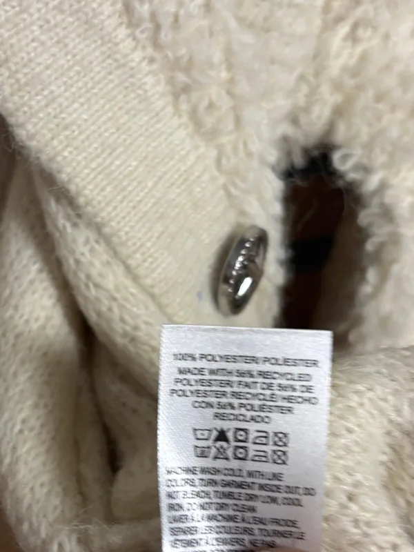 Lucky brand cream button front cardigan size small - Image 7