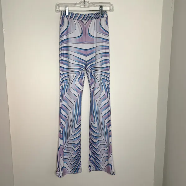 MAISIE WILEN Flared Contender Trouser Pulll On Pants Womens Size XS - Image 3