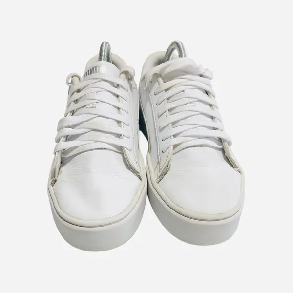 Puma Platform V3 Rose Embroidered Pop Up Sneakers size 8 - Image 3