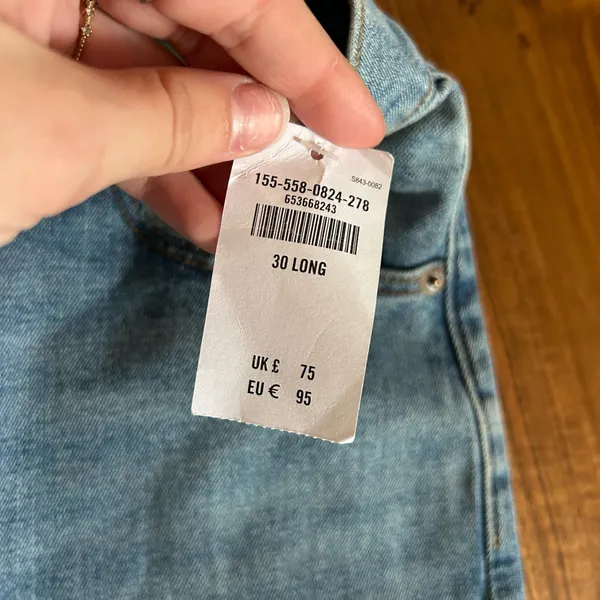 Abercrombie & Fitch the Ankle Straight Ultra High Rise Jeans - Image 4