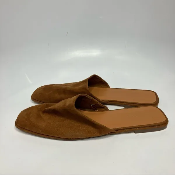 Banana Republic factory soft mules‎ cognac size 10 - Image 4