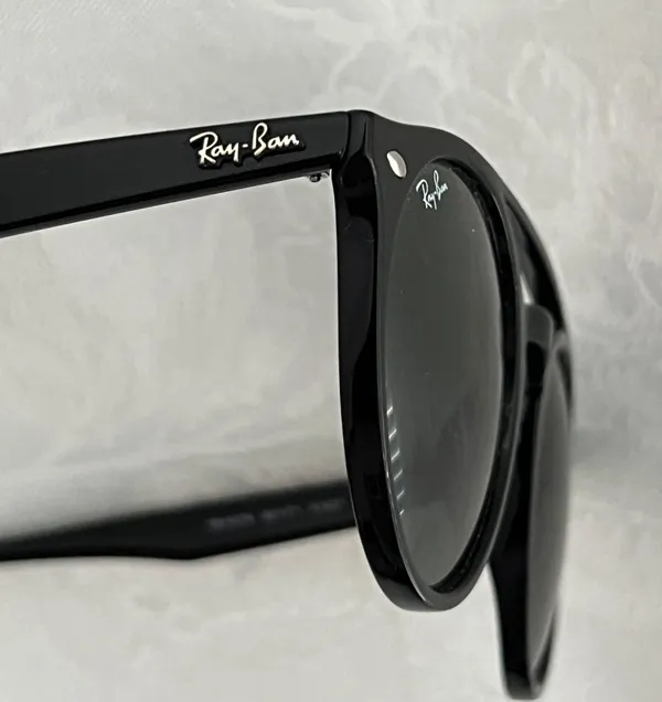 Ray-Ban Black Round Sunglasses - Image 6