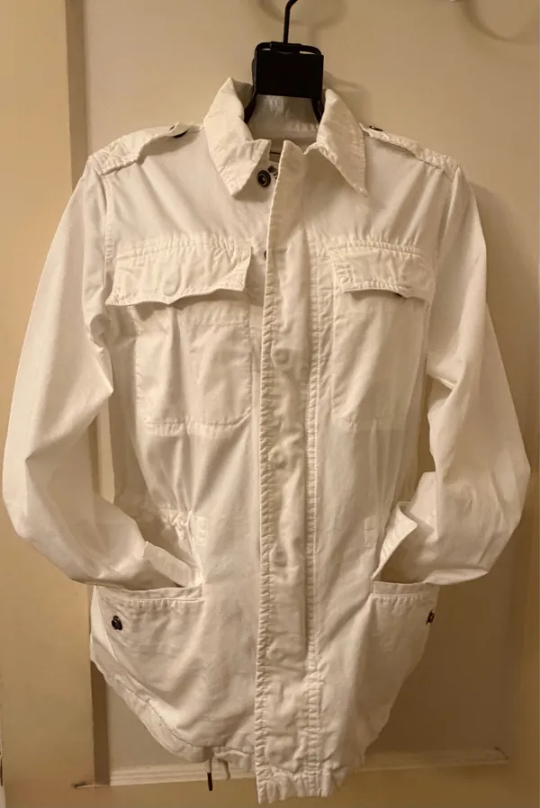 Zadig & Voltaire  white butterfly jacket - Image 3
