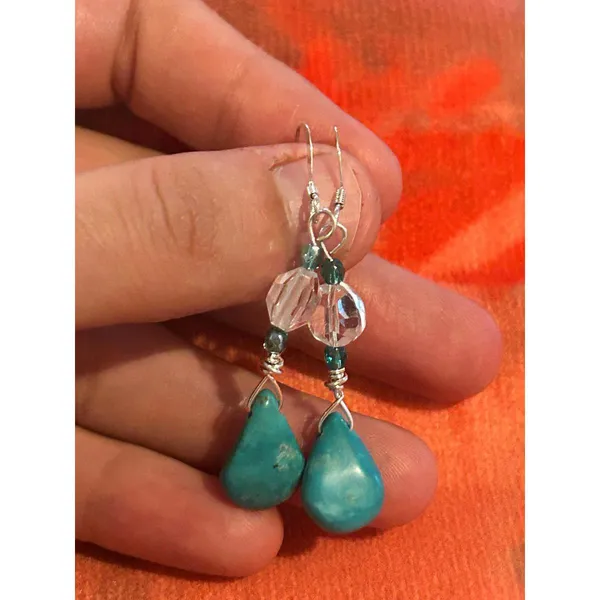 Lot d018 earrings silver plated - Image 2