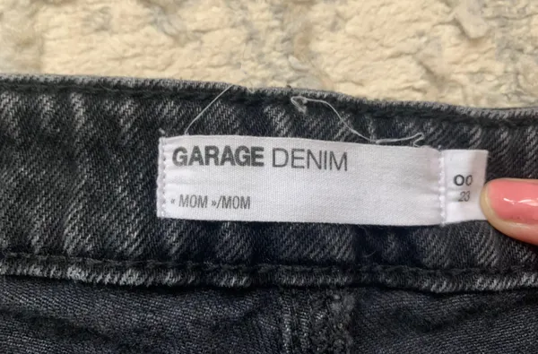 Garage Black Mom Jeans - Image 3