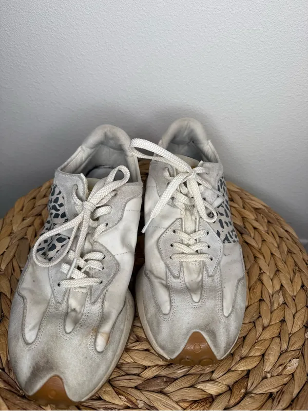 New Balance 327 "Sea Salt" Leopard Print Sneakers - Image 5