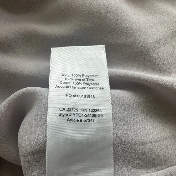 Aritzia Babaton Galen Camisole Women's XS Sheer Mesh Trim Overlay V Neck Panel - Image 8
