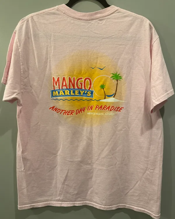 Comfort Colors Mango Marley’s Mexico Beach Tee - Image 2