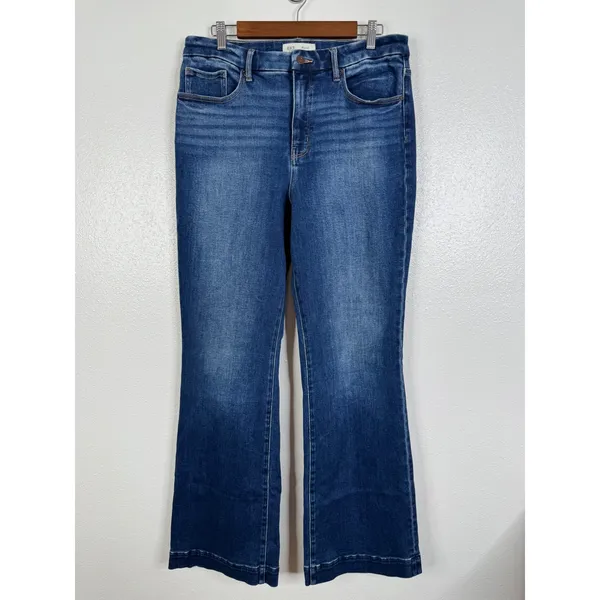 BKE Billie Slim Fit High Rise Trouser Jeans Dark Wash 33x34 AXB464L - Image 3