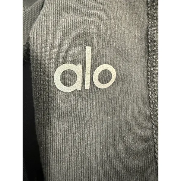 ALO Yoga Moto High Waist Leggings XS‎ Gray Athletic Workout Gym Activewear - Image 4