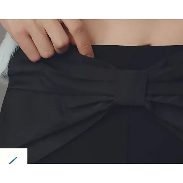 Anthropologie Maeve The Colette Crop Bow-Waist Pants Black Sz 26P NEW Boho Chic - Image 5
