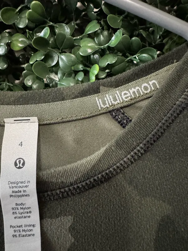 Lululemon Its Rulu Run Long Sleeve Shirt in Heritage 365 Camo Medium Olive Multi - Image 9