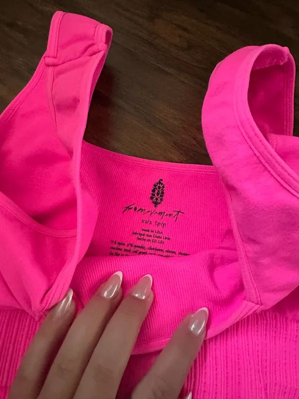 FREE PEOPLE MOVEMENT Hot Pink Set - Image 2