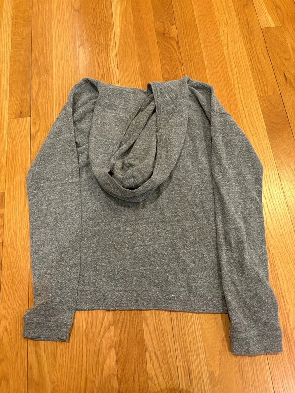 Boston University Hoodie Gray - Image 2