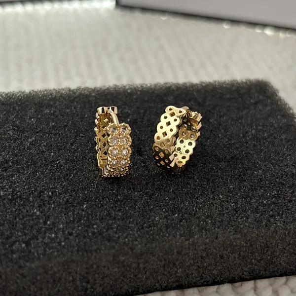 15mm CZ Small Hoop Earrings for Men Women Unisex Earrings Streetwear Hip Hop Punk - Image 5