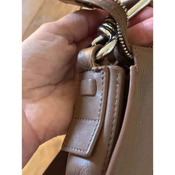 AllSaints brown leather crossbody - Image 7
