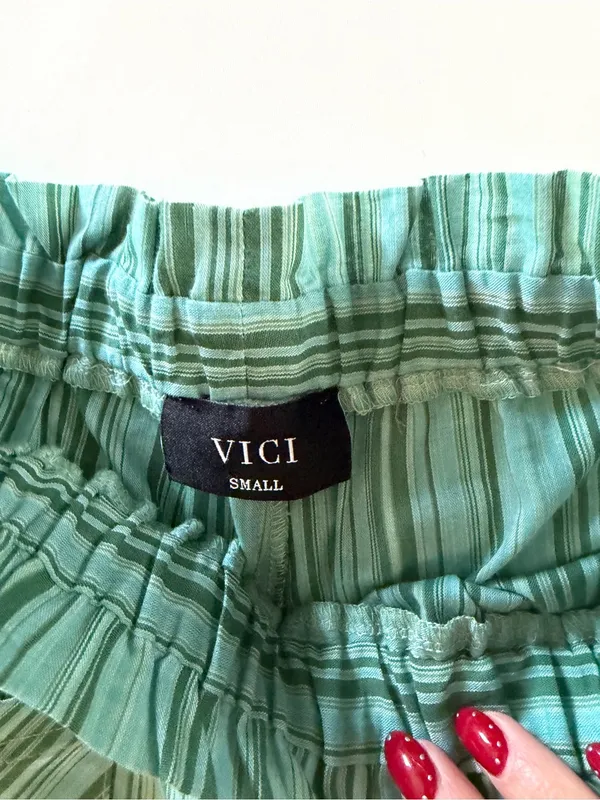 Vici Seabreeze Dune Striped Wide Leg Pants - Image 8