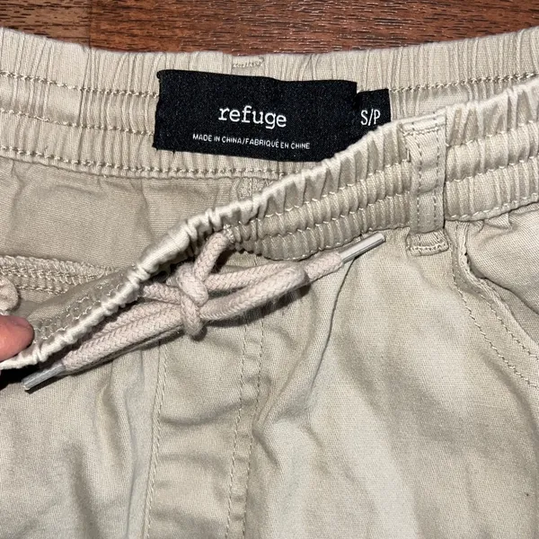 Refuge Light Gray Cargo Joggers - Image 2