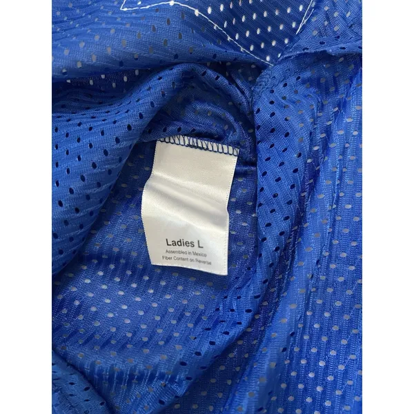 Augusta Sportswear Ladies Size Large Replica Football Jersey Blue - Image 4
