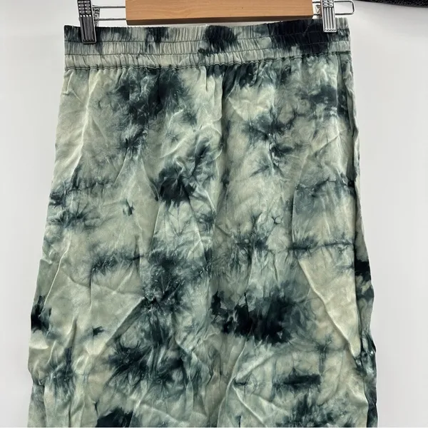 Zara The Batik‎ Blue Tie Dye Pull-On Midi Skirt Sz M - Image 3