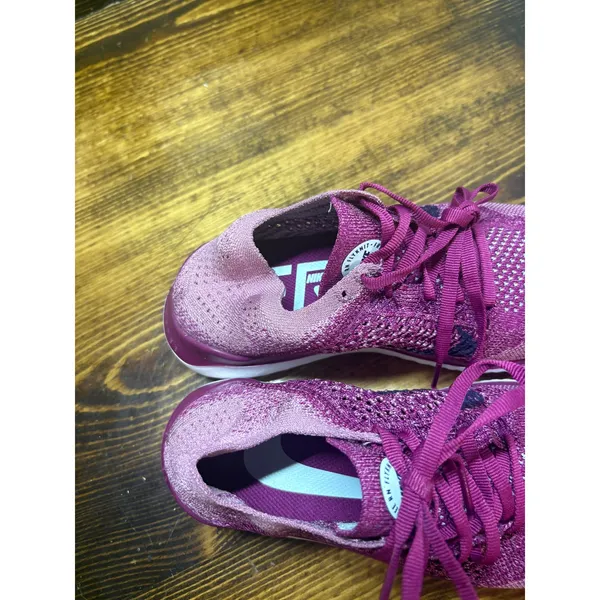 Nike Purple‎ Free RN Flyknit Sneakers Size 6.5 - Image 4