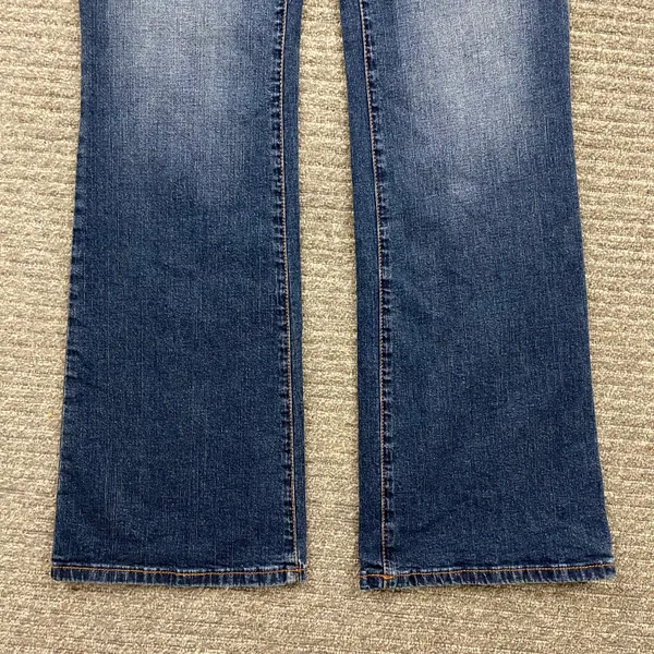 Baby Phat Vintage Y2K Faded Denim Bratz Vibes Mid Rise Flare Bootcut Leg Jeans - Image 5