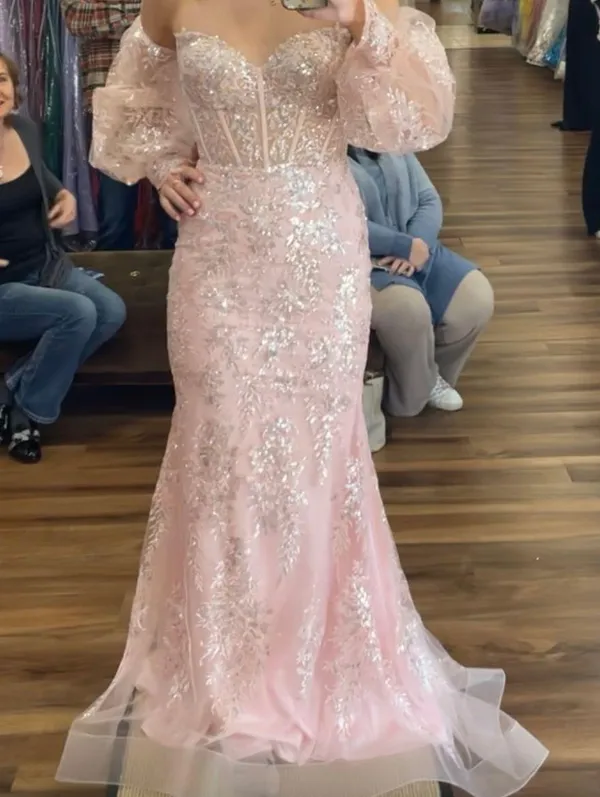 Sherri Hill Prom Dress Pink - Image 2