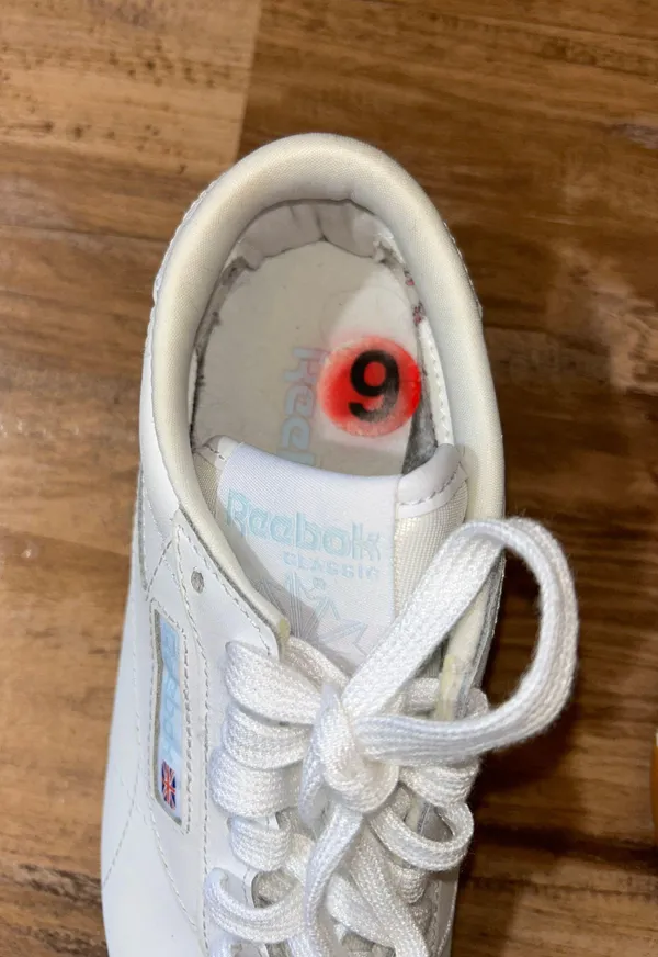 Reebok White Shoes - Image 4