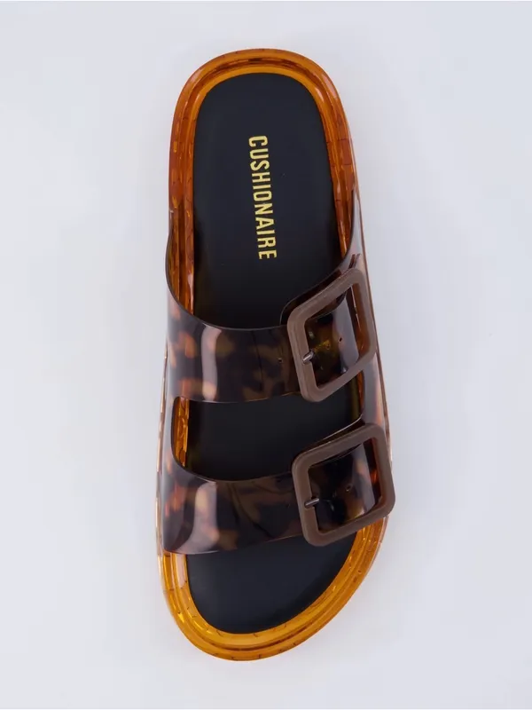 CUSHIONAIRE Pool Jelly Slide Sandals - Image 7