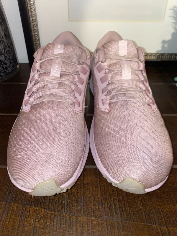 Nike Air Zoom Pegasus 38 Running Sneakers Size 7.5 Champagne White Barely Rose - Image 6
