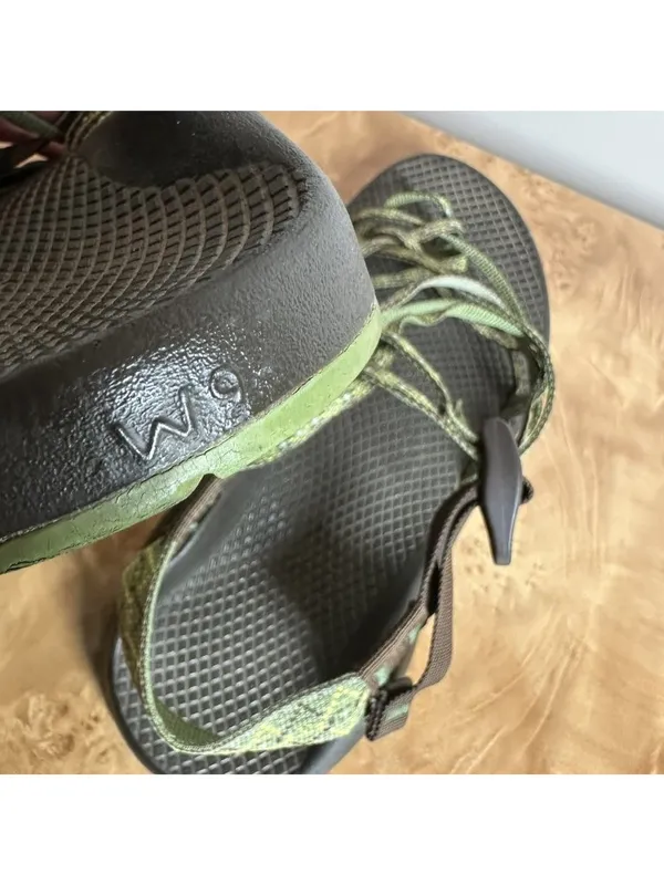 Chacos Z/Cloud Classic Sport Sandals Women's Size 9 Green Adjustable Vibram - Image 4
