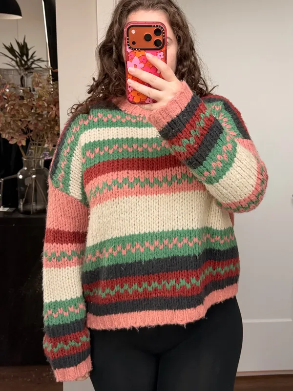 VICI Cable Knit Sweater - Image 2