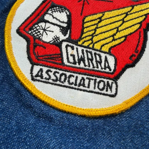 Vintage Dreamers Fashions GWRRA Denim Biker Vest Buckeye Travelers Small USA - Image 3