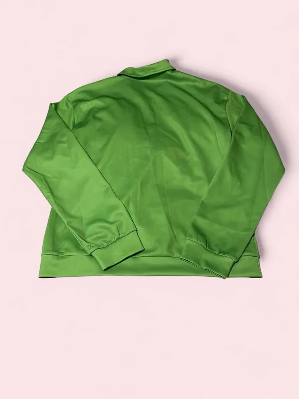 Source Unknown Green Grinch Graphic Quarter-Zip Sweatshirt - Image 2