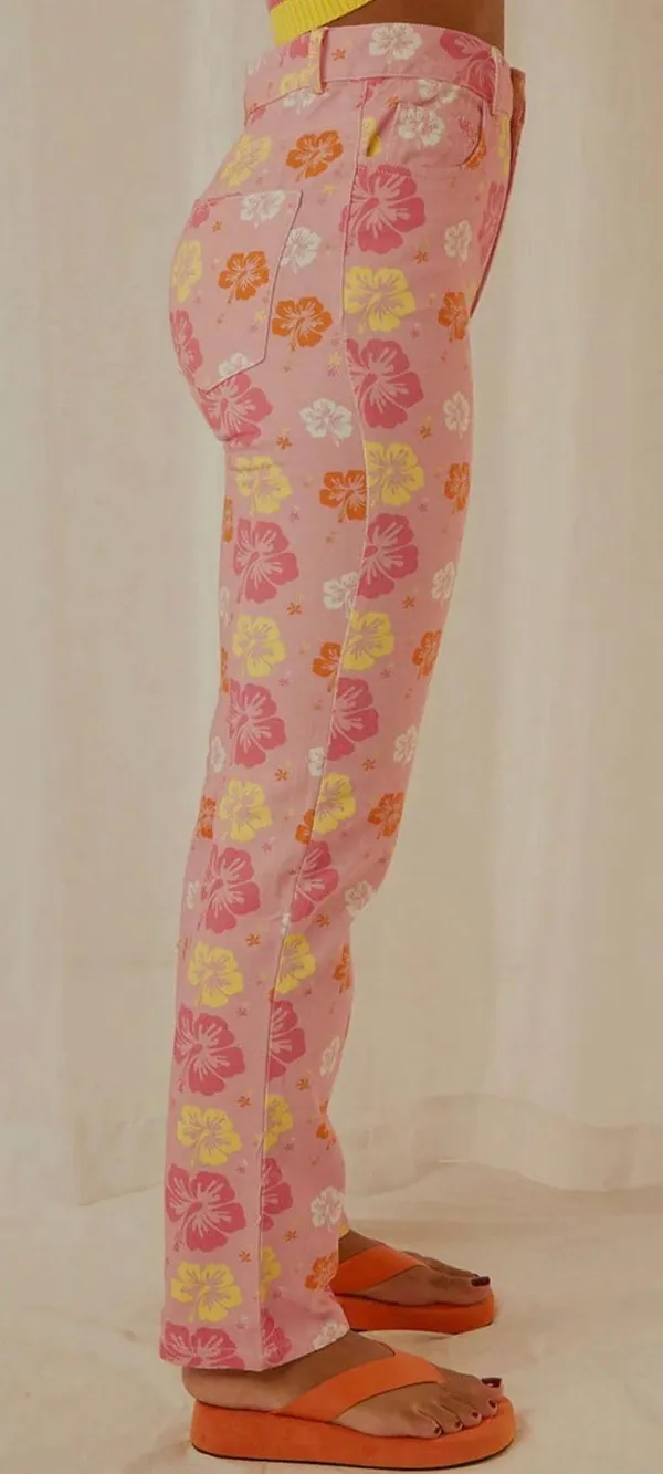 Peppermayo Hawaiian Floral Pants - Image 4