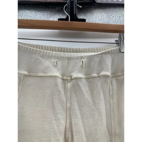 Aviator Nation Sweatpants Womens XL Cream Rainbow Stripe Joggers‎ USA Retro - Image 6