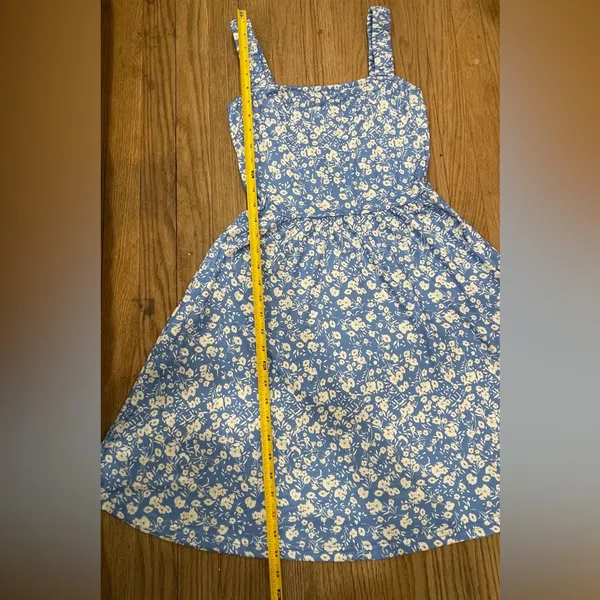 Blue Floral Sundress - Image 5