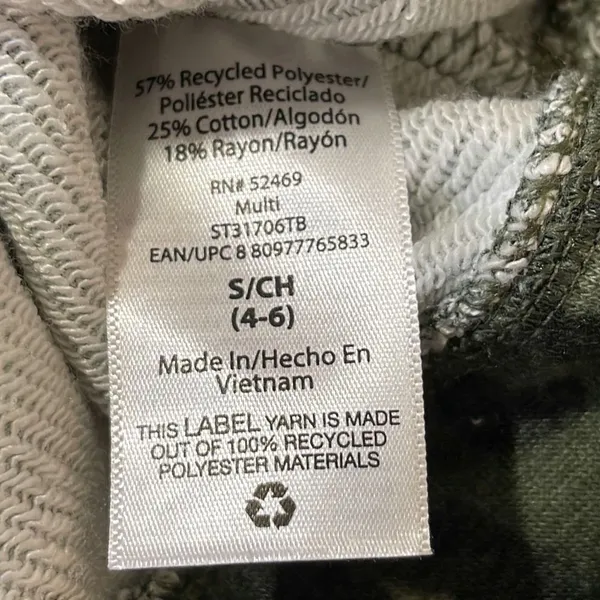 Secret‎ Treasures Cheetah Print Crewneck Sweatshirt. Size Small Green NWT - Image 8