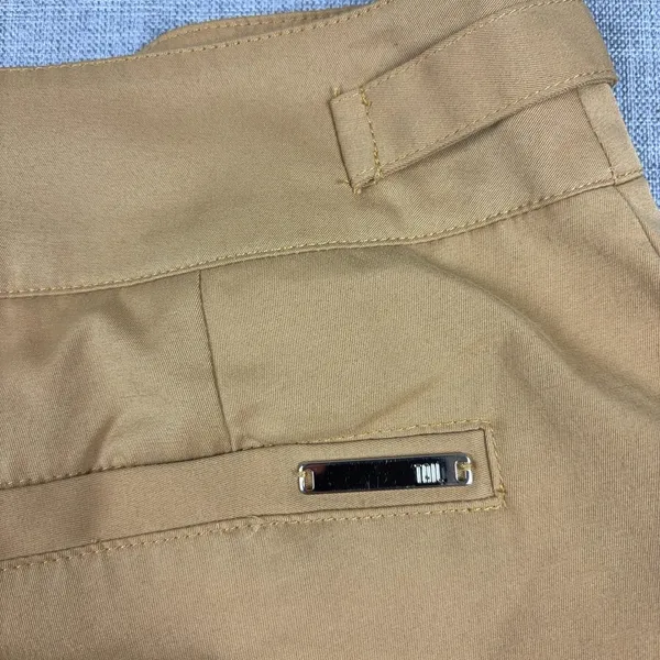 Tail Capri Pants Womens 6 Beige Twill Golf Straight Leg Stretch Pockets Casual - Image 9