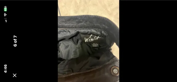 omen’s/Junior Black Leather Skirt 11/12 - Image 6